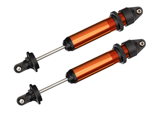 Traxxas 7761T X-Maxx GTX Assembled Shocks (Orange) (2) TRA7761T