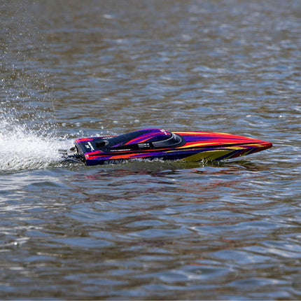 Pro Boat Sonicwake 24" Self-Righting Brushless w/Batt/Charger RTR Red PRB1992T1
