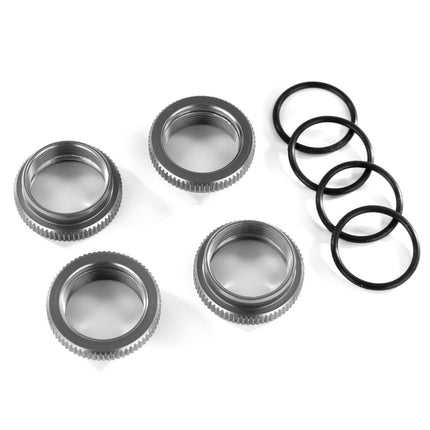 Traxxas 8968-GRAY GT-Maxx Aluminum Spring Retainer Gray TRA8968GRAY