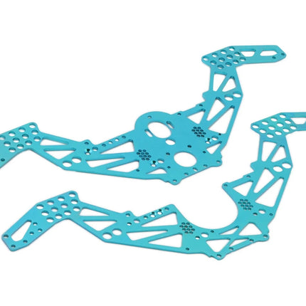 Furitek Losi 1/18 Mini LMT Titanium Chassis Frame Kit (Green)