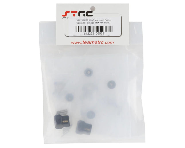 ST Racing Concepts Brass Upgrade Essentials Combo for Traxxas TRX-4M (Black) 44g