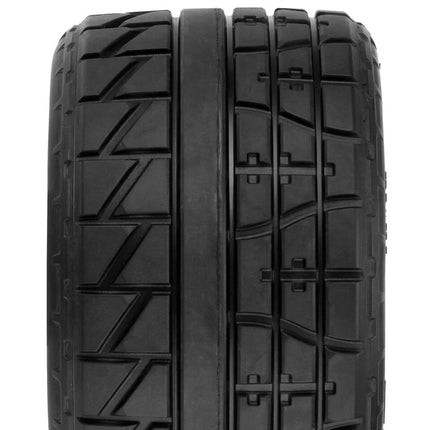 Pro-Line 1/8 Menace HP Belted 3.8 Pre-Mounted Truck Tires Black S3 w/Raid Wheels