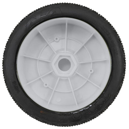 AKA Typo 1/8 Buggy Pre-Mounted Tires White Clay AKA14015CRW