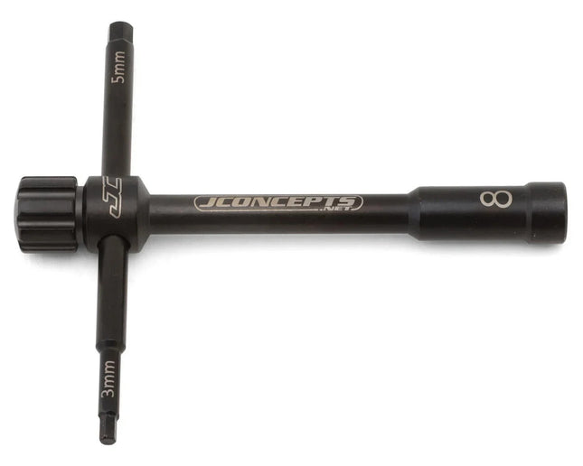 JConcepts 5026 Steel Multi-Wrench (Black) JCO5026