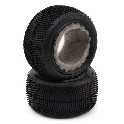 JConcepts 3152-011 Fuzz Bite LP 2.2" Rear Buggy Carpet Tires (Purple) JCO3152011