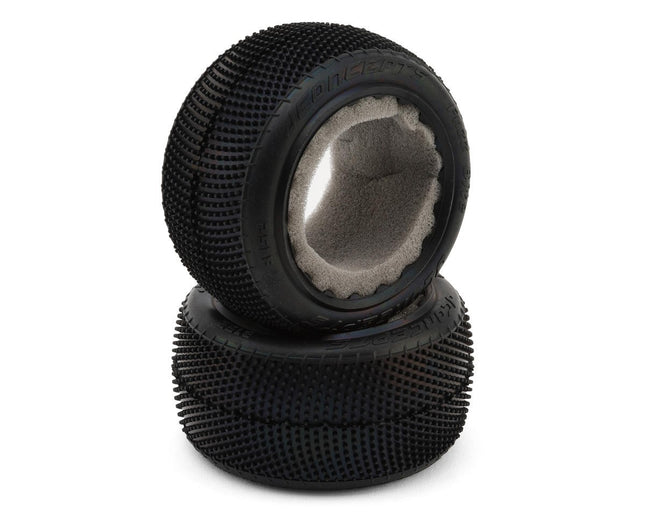 JConcepts 3152-011 Fuzz Bite LP 2.2" Rear Buggy Carpet Tires (Purple) JCO3152011