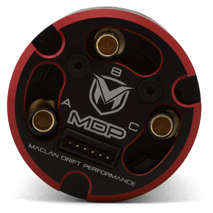 Maclan MCL1094 MDP Drift Performance Brushless Sensored Motor (10.5T) Black/Red