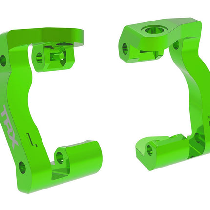 Traxxas Aluminum Caster Blocks L/R Green TRA10733GRN