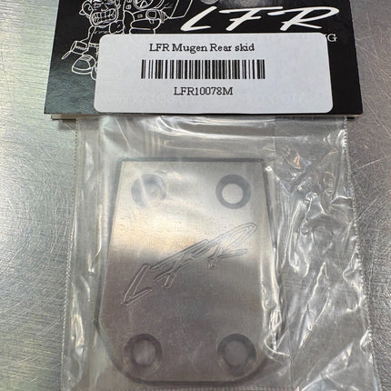 Leadfinger RC Rear Skid Plate For Mugen LFR10078M