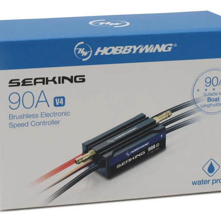 Hobbywing SeaKing 90A V4 Brushless Marine ESC 30302362
