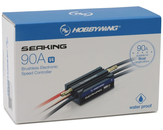 Hobbywing SeaKing 90A V4 Brushless Marine ESC 30302362