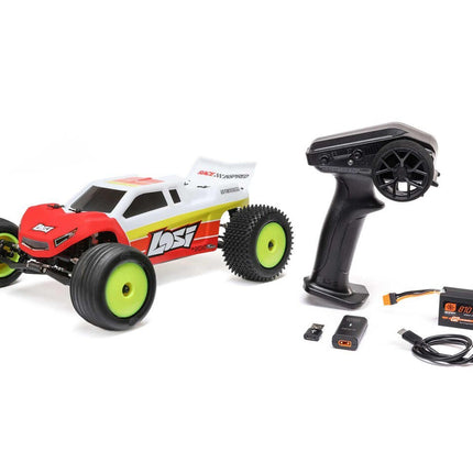Losi Mini-T 2.0 V2 1/18 RTR 2WD Brushless Stadium Truck Red LOS1056T1