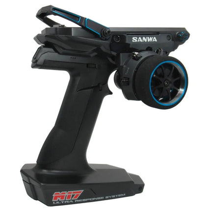Sanwa/Airtronics Limited Edition M17 FH5 4-Channel 2.4GHz Radio System (Blue)