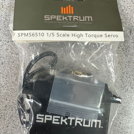 Spektrum RC S6510 1/5 Scale High Torque Metal Gear Servo HV SPMS6510 NEW!!