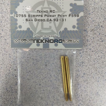 Tekno RC EB410 Front TiNi Coated Shock Shafts TKR6703T New!!