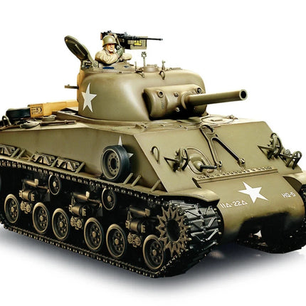 Tamiya 1/16 M4 Sherman 105mm Howitzer "Full Option" Radio Control Tank Kit