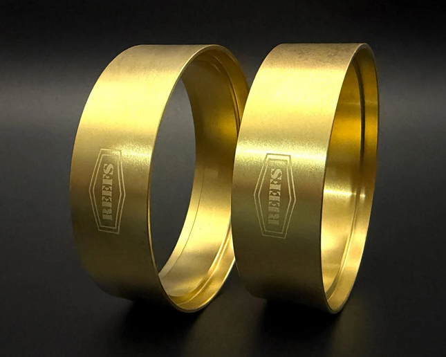 Reefs RC REEFS237 2.2" Brass Inner Bead-Lock Wheel Clamping Rings