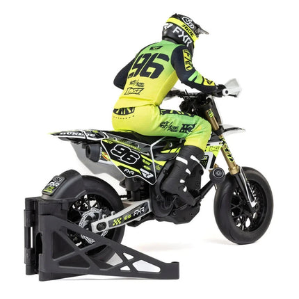 Losi 1/4 Promoto-SM FXR Supermoto Motorcycle RTR Battery/Charger Included White