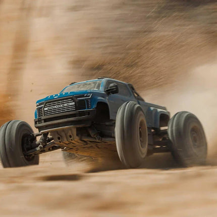 Arrma Big Rock 4X4 V4 223S DSC 1/10 RTR Brushless 4WD Monster Truck Blue w/SLT3