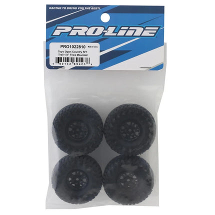 Pro-Line 1/24 Toyo Open Country R/T Trail F/R 1.0" MTD 7mm Black Impulse