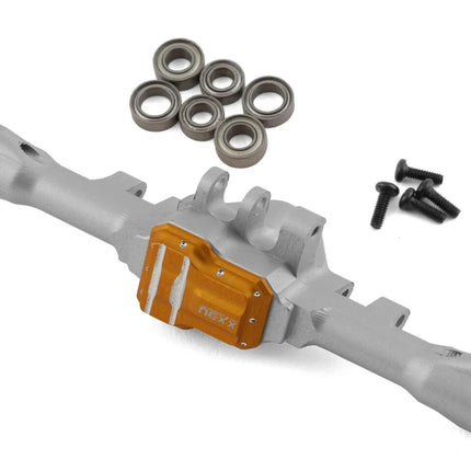 NEXX Racing Aluminum Rear Axle Housing for Traxxas TRX-4M (Silver)