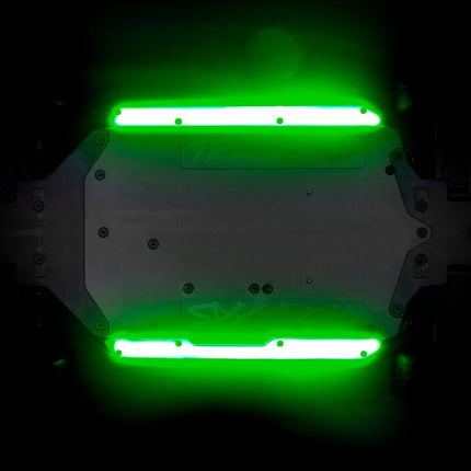 Traxxas 10590-GRN - LED Light Set, Green, Complete (underbody) (4-Tec Drift)