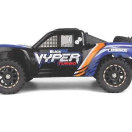 BlackZon Vyper SC Turbo 1/16 4WD Electric 2S Brushless Blue/Orange BZN540276