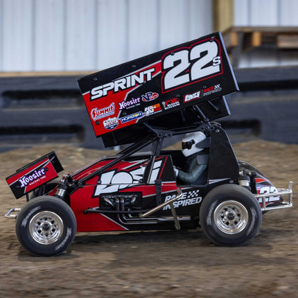 Losi 22S 1/10 Brushless 2WD RTR Sprint Car Red w/Battery & Charger LOS2359