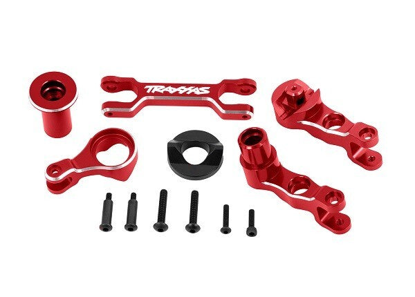 Traxxas X-Maxx Aluminum Steering Bellcranks RED 7746-RED Brand New!!