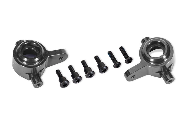 Traxxas 9064-GRAY Aluminum Gray Steering Blocks (L&R) TRA9064GRAY
