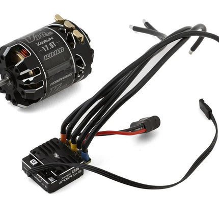 Hobbywing XR10 Stock Spec G2 Sensored Brushless ESC/V10 G4R Motor Combo 17.5T
