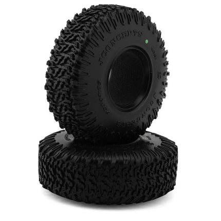 JConcepts Scorpios 2.2" All Terrain Rock Crawl Tires 5.25" Class 3 Green 4091-02