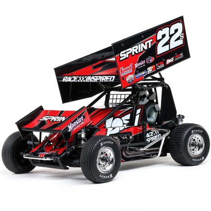 Losi 22S 1/10 Brushless 2WD RTR Sprint Car Red w/Battery & Charger LOS2359