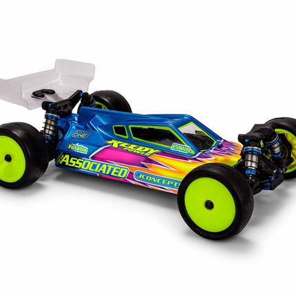 JConcepts Associated RC10B84 "P2" 1/10 4WD Buggy Body w/Turf Wing (Clear) 0716
