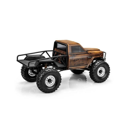 JConcepts JCI Warlord Pre-Trimmed 1/10 Tucked Rock Crawler Body (Clear) Cab Only