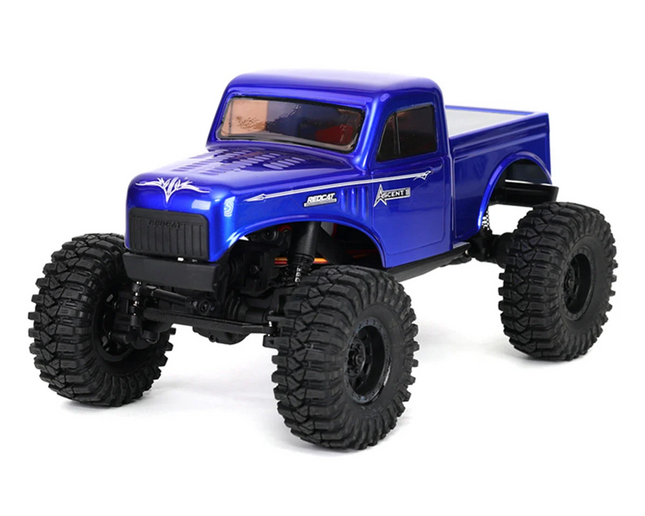Redcat Ascent-18 1/18 4WD RTR Brushed Rock Crawler (Blue) RER43481