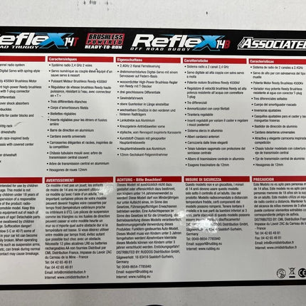 Team Associated Reflex 14T RTR 1/14 Scale 4WD Truggy Combo ASC20176C