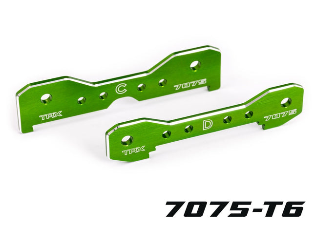 Tie Bars Rear 7075-T6 Aluminum Green-Anodized Sledge TRA9630G