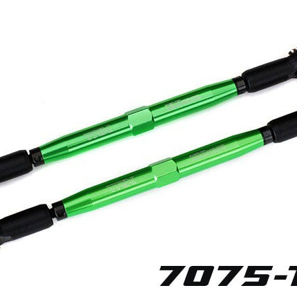 TRAXXAS TOE LINK 157MM X-MAXX GREEN 7075-T6 ALUMINUM TRA7748G