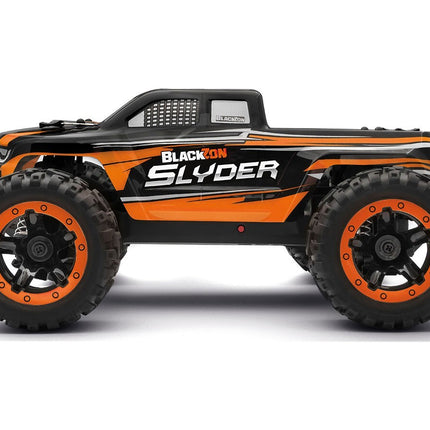 Blackzon Slyder MT 1/16 4WD Electric Monster Truck - Orange BZN540099