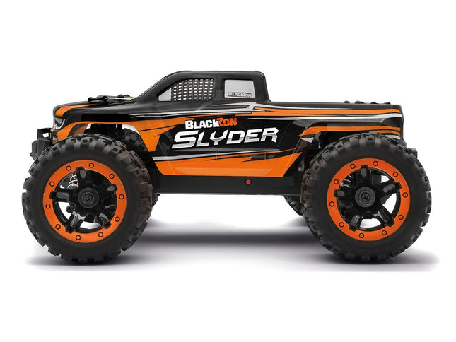 Blackzon Slyder MT 1/16 4WD Electric Monster Truck - Orange BZN540099