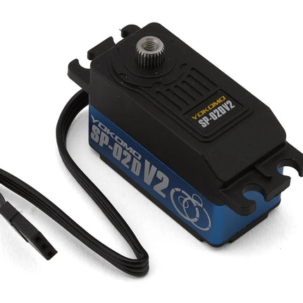 Yokomo SP-02D V2 RWD Digital Low Profile Drift Servo (Blue) YOKSP-02DV2BL