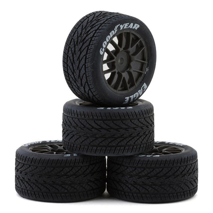 Pro-Line Losi NASCAR 1/12 Goodyear Eagle Pre-Mounted Wet/Rain Tires (4) (Medium)