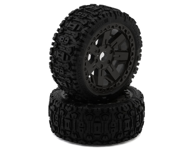 Traxxas 9071-GRAY Jato 4x4 VXL-4s Sledgehammer Pre-Mounted Belted Tires
