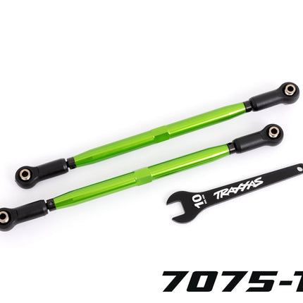 Traxxas Toe Links Front TUBES Green-Anodized TRA7897G Brand New!!