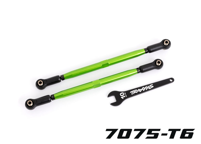 Traxxas Toe Links Front TUBES Green-Anodized TRA7897G Brand New!!