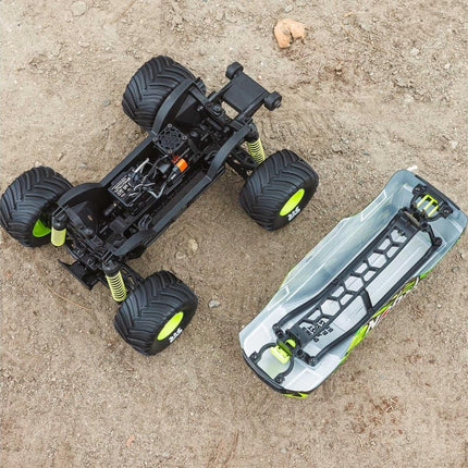 ARRMA Gorgon Grom 4x4 1/16 Scale RTR Brushed Monster Truck Yellow ARA2130T1