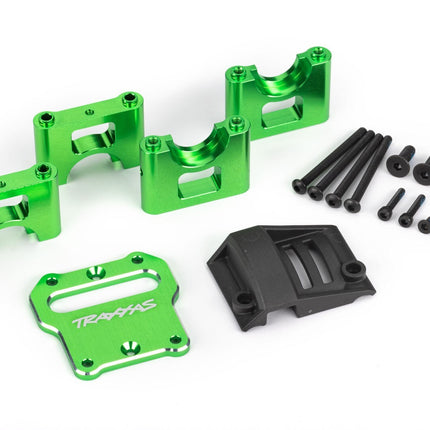Alum Mount Center Diff Carrier Green TRA9584G
