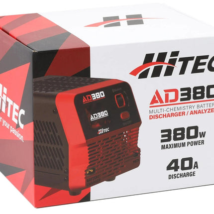 Hitec AD380 DC Battery Discharger & Analyzer (6S/40A/380W) HRC44406