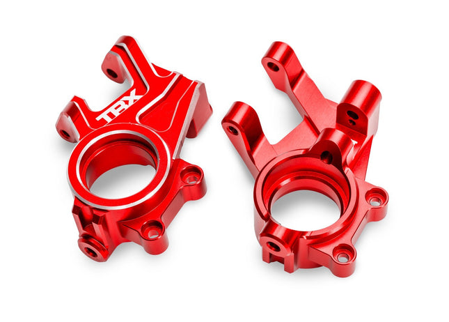 Traxxas Sand Car Red Aluminum Steering Blocks (L&R) TRA10936RED